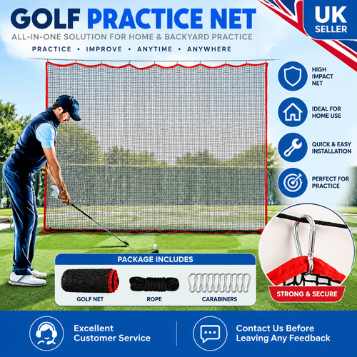 10x10ft golf practice net high - net,