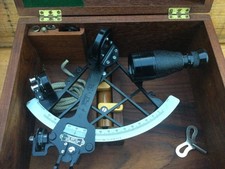 Heath & Co Ltd, Crayford London S. E. Sextant, Maritime Navigation 1972..