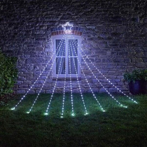 White christmas shooting - christmas, star