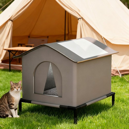 Spacious weatherproof cat - spacious,