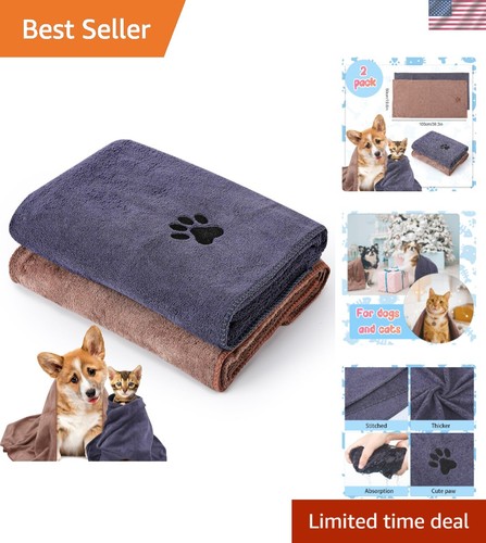 Quick drying dog towel - quick,