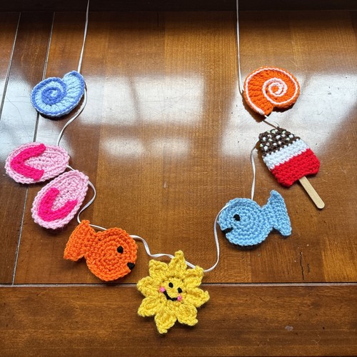 Seaside themed bunting - seaside,
