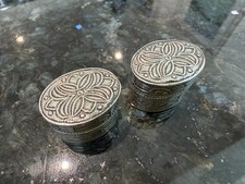 Pair of Vintage Solid Sterling