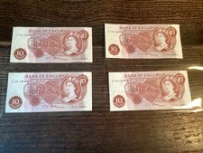 4 x Bank of England Ten
