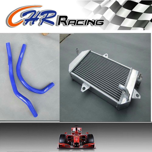 Aluminum radiator and blue - radiator,