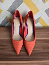 ZARA 4" Red Stiletto Heels UK Size 6