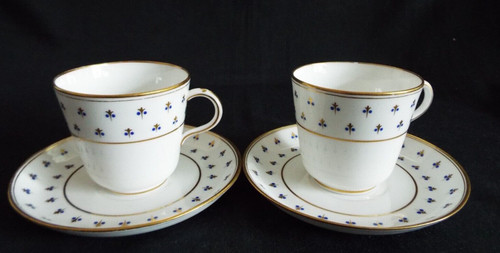 Antique white cups - 2, x
