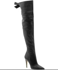 Via Spiga Black Leather OTK