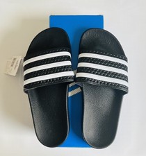ADIDAS Adilette Slides, B&W