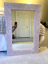 Indian Bone Inlay Mirror -