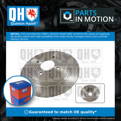 Brake discs pair - discs, solid