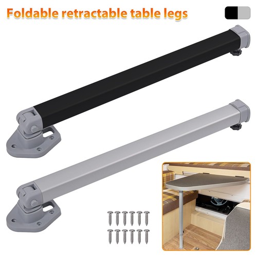 Aluminium folding table leg - aluminium,