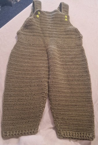 Handmade crocheted olive - crocheted,