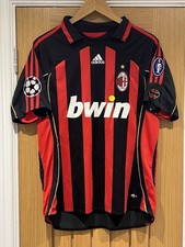 AC Milan Retro Home Shirt - Immaculate Condition - Size LARGE (L) - Buy now