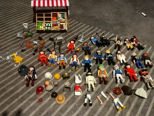 Playmobil figures and market - figures,