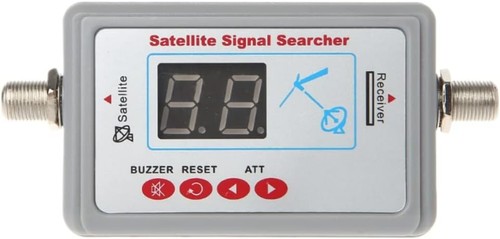 Digital satellite finder meter - digital,