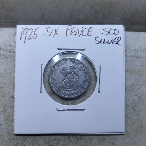 1925 sixpence george - sixpence,