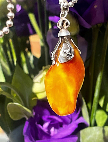 Butterscotch amber freeform - butterscotch,