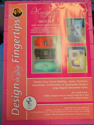 Keepsake card craft - card,
