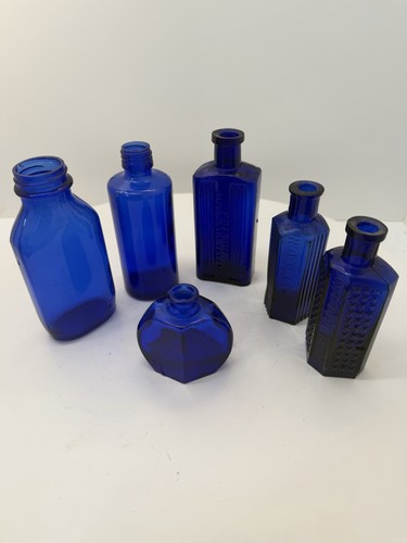 Antique cobalt blue glass - antique,