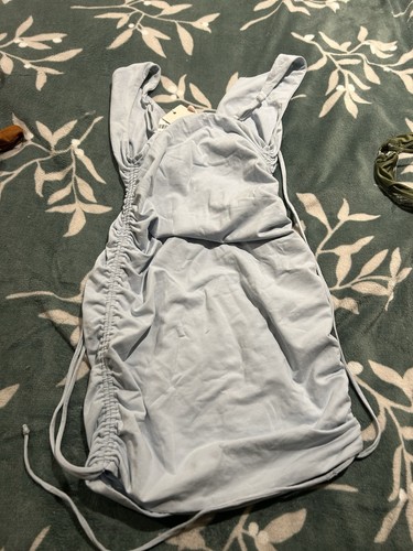 Brand new blue polly dress - new, oh