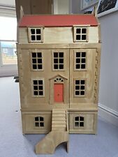 Plan Toys ‘Georgian’ Wooden Dollhouse including basement