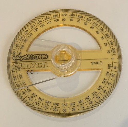 Circle protractor measuring - circle,