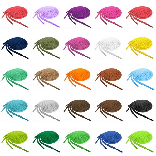 Round shoelaces cord 4mm boot - cord,