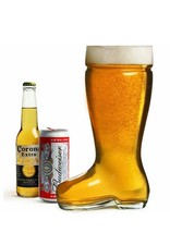 Glass Beer Boot 1 Litre 33.08