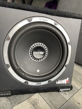 12 Inch Vibe Black Édge Subwoofer Car Speaker With Built In Amp 1500 Watts
