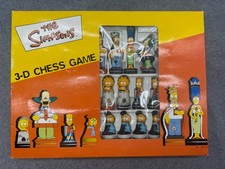 The Simpsons 3D Chess Game Set