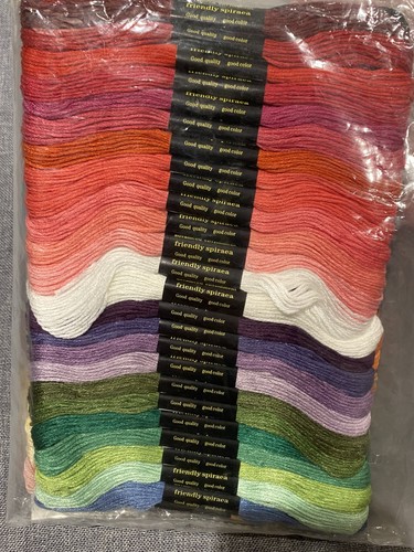 Colors thread embroidery - ,,