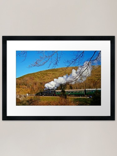 Steam swanage railway - steam, on