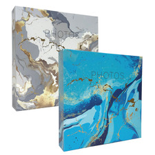 Photo Album 6'' x 4'' Photographs Holds 200 Slip In Pocket Photos Wedding Albums