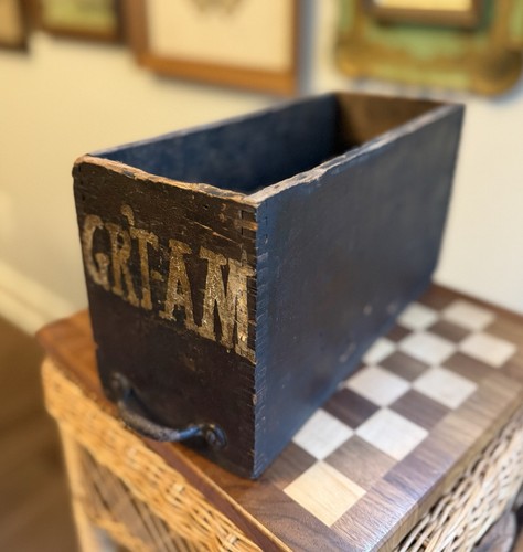 Antique wooden drawer - drawer, with