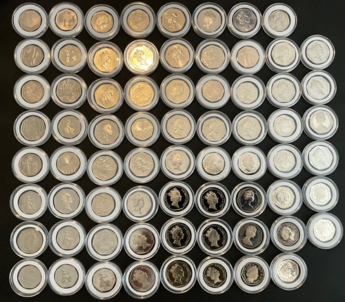 50p bunc coins - bunc,