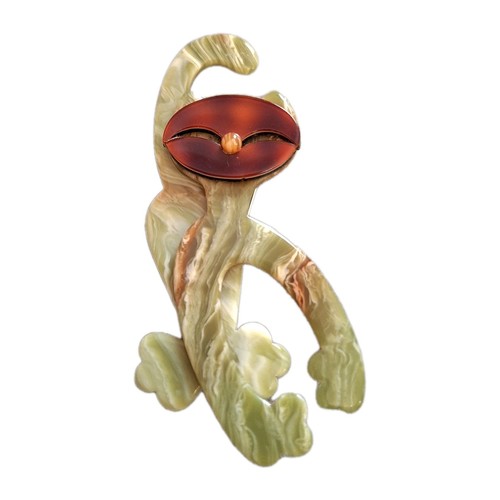 Lea stein genuine - stein, brooch