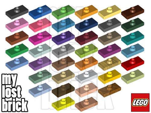 Lego part 15573 plates 1x2 - -,