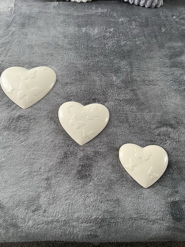 Set wall hearts with - hearts,