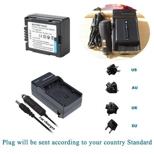 Battery charger for panasonic - +charger,