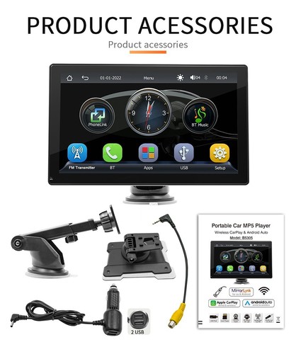 Portable car mp5 player - portable,
