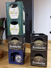 Authentic German Beer Crate - Various Brands - Krombacher, Licher, Bitburger etc