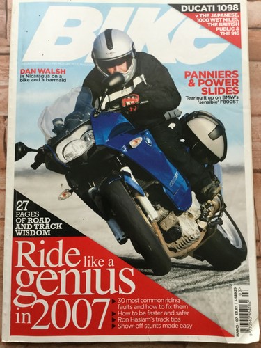 Bike magazine march - -,