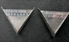 Vintage Ford Motor Company Ltd. Zephyr Zodiac MK2, Thames, 105E, Badges x2