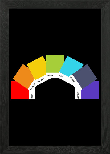 Equality swatch framed wall - equality,