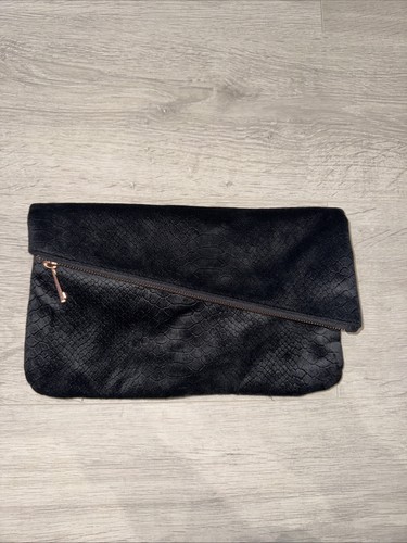 Asos black soft touch - black, clutch