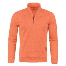 Mens High Neck Jumper Blouse