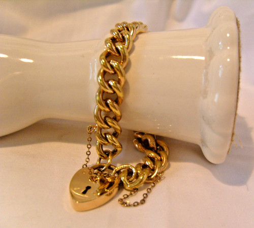 Bracelet 18ct rose - rose, rolled