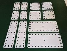 Meccano Job Lot Plates x12  -