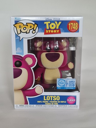 Lotso flocked toy story - lotso,
